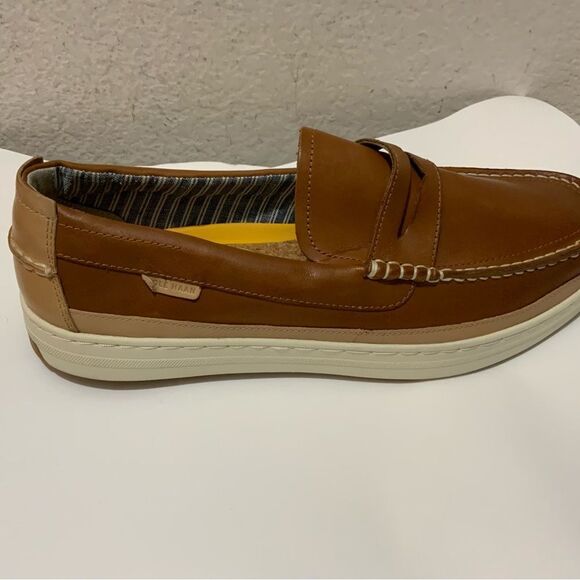 New Cole Haan Cloudfeel Weekender Venetian Loafer (Men's) - Brown 13 M - Picture 2 of 16